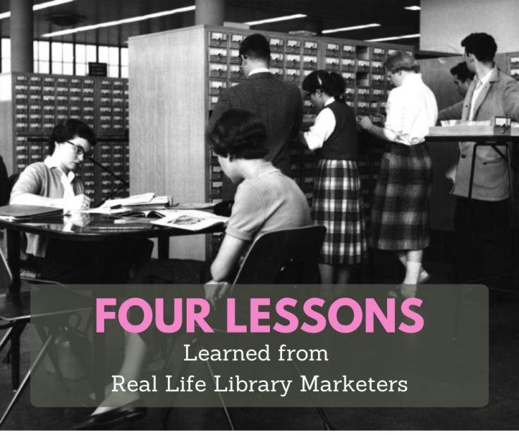 Teenagers and young people in the 1950s in a library. Some are sitting at a table looking at magazines, while others search through the card catalog.